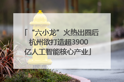 “六小龙”火热出圈后 杭州欲打造超3900亿人工智能核心产业