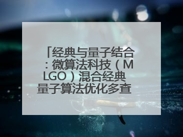 经典与量子结合：微算法科技（MLGO）混合经典量子算法优化多查询问题