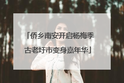 侨乡南安开启杨梅季 古老圩市变身嘉年华