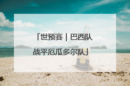 世预赛｜巴西队战平厄瓜多尔队