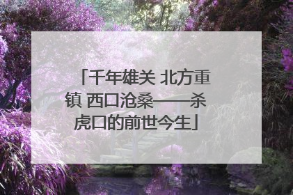 千年雄关 北方重镇 西口沧桑——杀虎口的前世今生