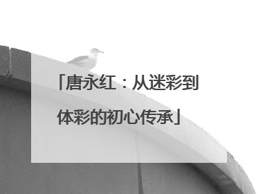 唐永红：从迷彩到体彩的初心传承