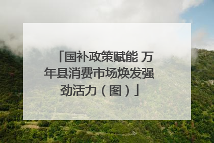 国补政策赋能 万年县消费市场焕发强劲活力（图）