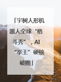 宇树人形机器人全球“格斗秀”，AI“拳王”硬核破圈