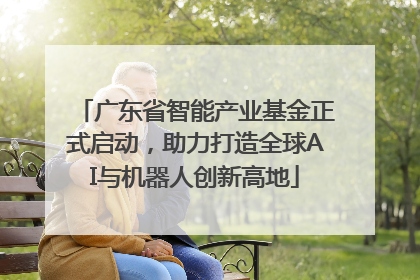 广东省智能产业基金正式启动，助力打造全球AI与机器人创新高地