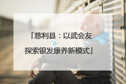 慈利县：以武会友 探索银发康养新模式
