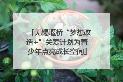 无锡堰桥“梦想改造+”关爱计划为青少年点亮成长空间