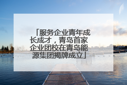 服务企业青年成长成才，青岛首家企业团校在青岛能源集团揭牌成立