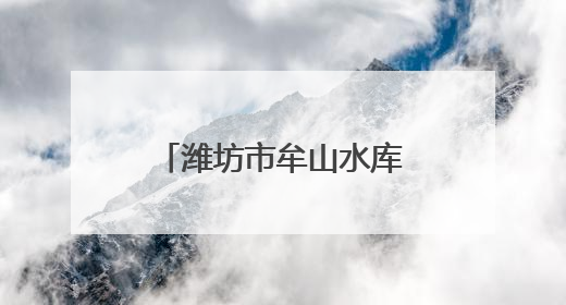 潍坊市牟山水库党总支：科学调配水资源 保障区域供水安全