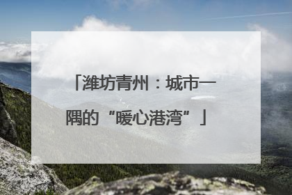 潍坊青州：城市一隅的“暖心港湾”