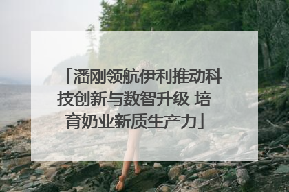 潘刚领航伊利推动科技创新与数智升级 培育奶业新质生产力