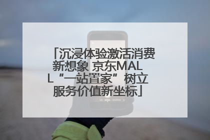沉浸体验激活消费新想象 京东MALL“一站置家”树立服务价值新坐标