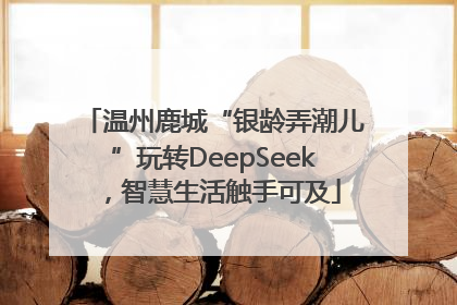 温州鹿城“银龄弄潮儿”玩转DeepSeek，智慧生活触手可及