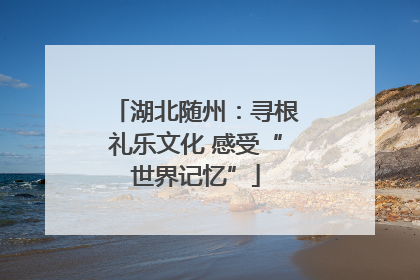 湖北随州：寻根礼乐文化 感受“世界记忆”