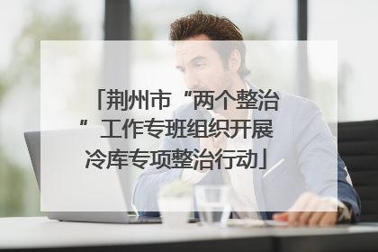 荆州市“两个整治”工作专班组织开展冷库专项整治行动