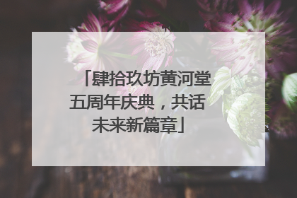 肆拾玖坊黄河堂五周年庆典，共话未来新篇章