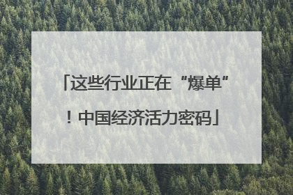 这些行业正在“爆单”！中国经济活力密码