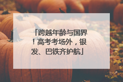 跨越年龄与国界！高考考场外，银发、巴铁齐护航