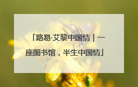 路易·艾黎中国情｜一座图书馆，半生中国情