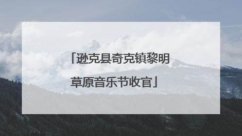 逊克县奇克镇黎明草原音乐节收官
