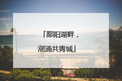 鄱阳湖畔，潮涌共青城