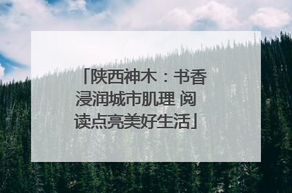 陕西神木：书香浸润城市肌理 阅读点亮美好生活