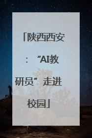 陕西西安：“AI教研员”走进校园