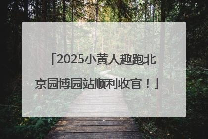2025小黄人趣跑北京园博园站顺利收官！