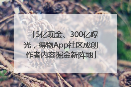 5亿现金、300亿曝光，得物App社区成创作者内容掘金新阵地