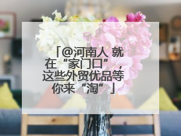 @河南人 就在“家门口”，这些外贸优品等你来“淘”