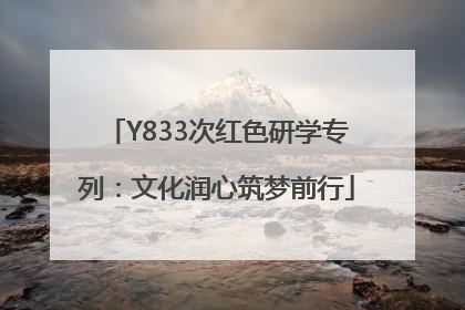 Y833次红色研学专列：文化润心筑梦前行